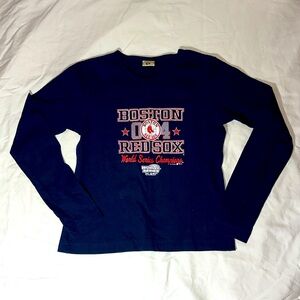 Very Good Condition. Girls Red Sox long sleeve shirt